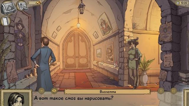 Визуальная новелла Невинные ведьмы #6 - Вдохновляющая речь! (Карамелька и Almost Hard) смотреть онлайн