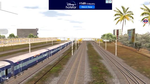 Chennai to kaapan || Chennai passenger express || Indian train simulator || 2023 Gaming || смотреть онлайн