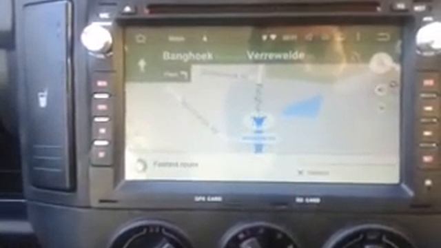 Android 5.1.1 Navigation System for VW Polo смотреть онлайн