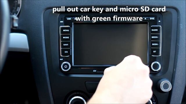 Car radio ISUDAR Win-ce 6.0 change red to green (změna barvy radia) смотреть онлайн