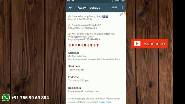 🔥How to Send Auto Replay In Whatsapp and Whatsapp Business Malayalam | വാട്സ്അപ്പില് Auto Replay смотреть онлайн