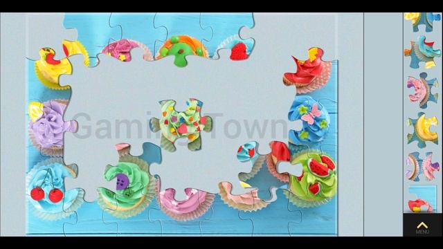 Magic Puzzles. Cupcakes. My Gaming Town. смотреть онлайн