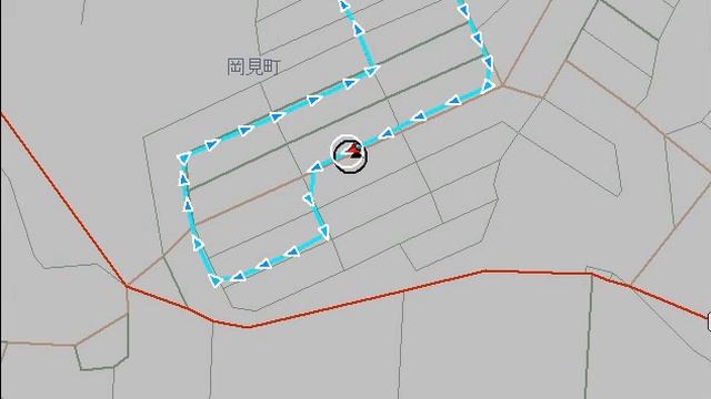 Animation of GPS Log by Navin'You смотреть онлайн