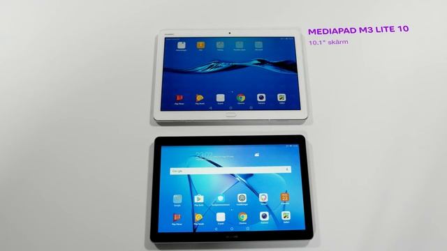 Nya Huawei Mediapad M3 Lite 10 Och Mediapad T3 10