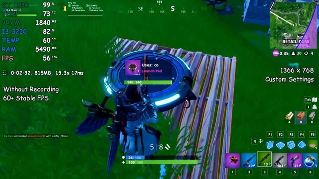 GT 1030 | Fortnite's Best Settings смотреть онлайн