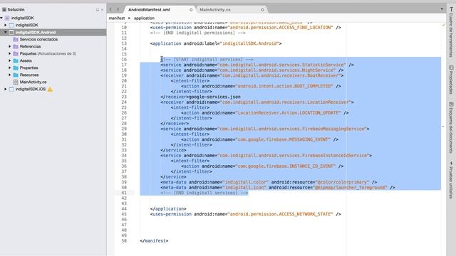 Instalación del SDK de indigitall para Xamarin en Android смотреть онлайн