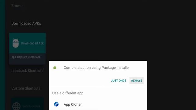 Trying to install an app on the Android TV O Beta смотреть онлайн