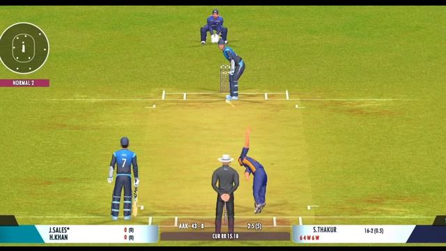 Bhuvi Vs Deepak Chahar Vs Shardul Thakur || Real cricket 22 || #techgamer смотреть онлайн