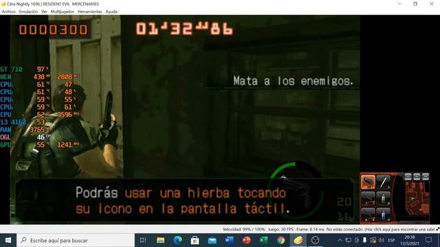NVIDIA Geforce GT 710 VS CITRA Emulator 🔥😱 | Resident Evil: The Mercenaries 3D | i3 4160 | 2021 смотреть онлайн