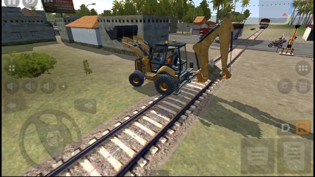 🔴Bus Simulator Indonesia Game - Backhoe Loader Bulldozer Driving Mod - Android Gameplay #106 3D Gam смотреть онлайн