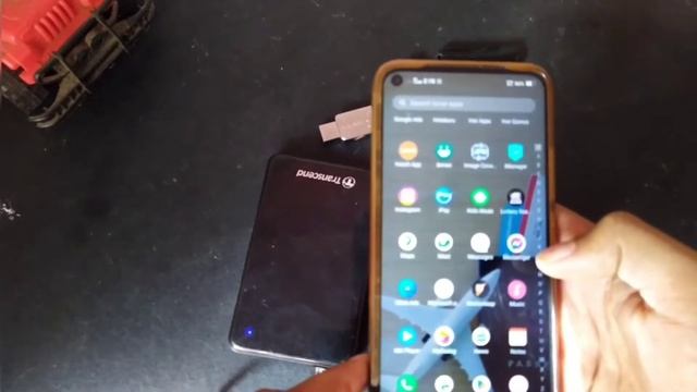 how to connect external hard drive to android phone | sinhala | mr suran смотреть онлайн