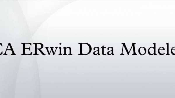 CA ERwin Data Modeler