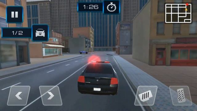 police car simulator gangster chase game - best game for android смотреть онлайн