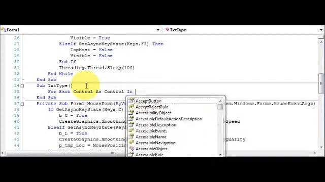 VB.Net Draw On Screen смотреть онлайн