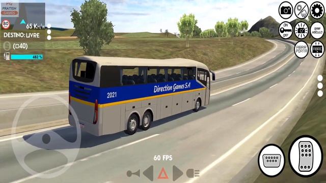 Volvo Bus Driving - Bus Simulator Game | Direction Road Simulator (BETA) Android Gameplay смотреть онлайн