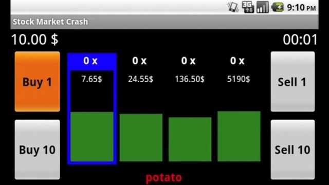 Stock Market Crash App for Android смотреть онлайн