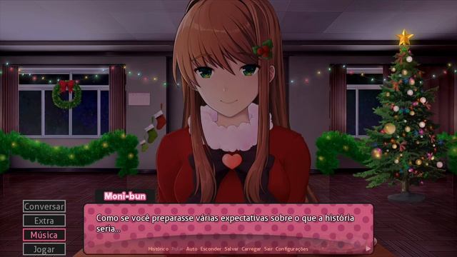 Monika se adiantou pro natal 😅 (Monika After Story) смотреть онлайн