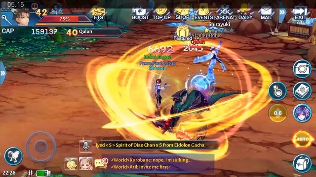 How to fast leveling 42+ Aura kingdom mobile смотреть онлайн