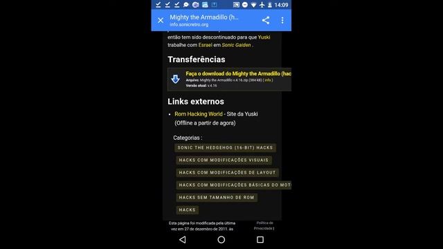 Como baixar as melhores hacks de Sonic No Android No Emulator de Mega Drive смотреть онлайн