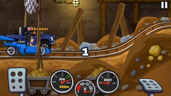 Hill Climb Racing 2 Boss Level - Challenge Cup Bottom Gear Android GamePlay  2017