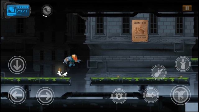Guntoss – Side Scroller Cyborg Arm Games смотреть онлайн