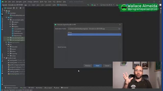 Android Studio | Onde fica salvo o APK (ou aab) gerado pelo Android Studio ? смотреть онлайн