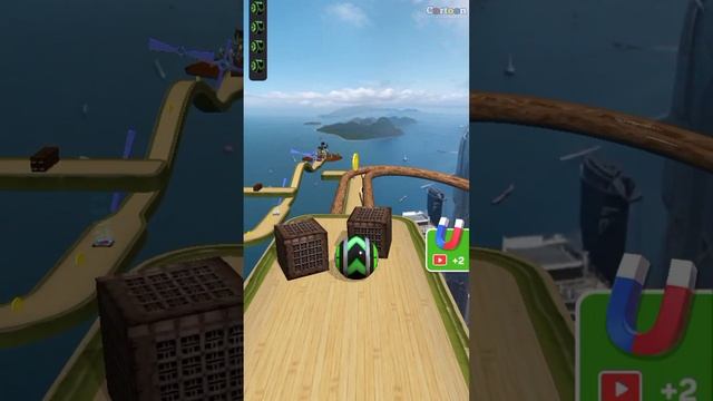 Sky Rolling Ball 3d Gameplay Level 127 смотреть онлайн