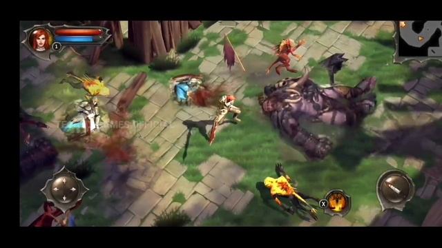 Dungeon Hunter 4 v1.5.0g Samsung Version Android Gameplay (60 FPS) смотреть онлайн
