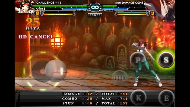 KOF Mobile - Yuri Combo смотреть онлайн