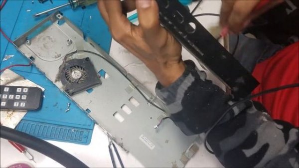 samsung un55hu9000f cooling fan error  over heat fix