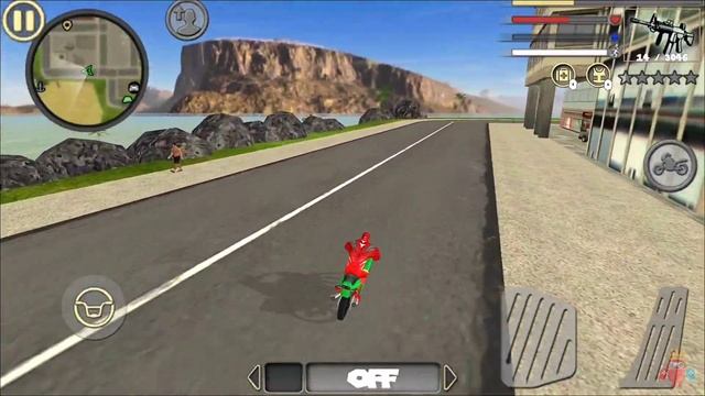 Iron Rope Hero Vice Town City Crime Simulator Military Tank #38 - Android Gameplay смотреть онлайн