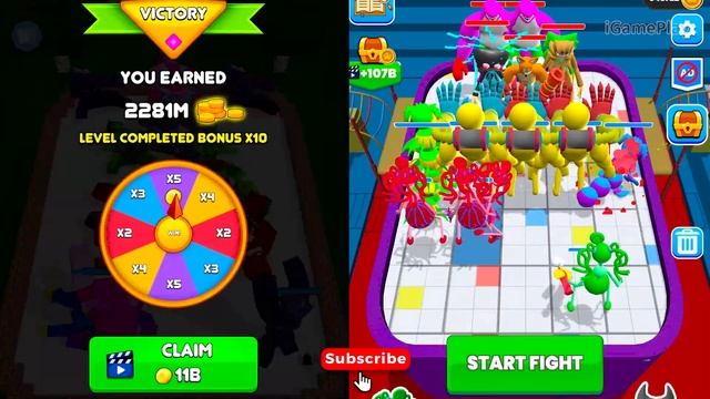 Merge Master Blue Monster Vs Hero Craft Merge Master Android Gameplay смотреть онлайн