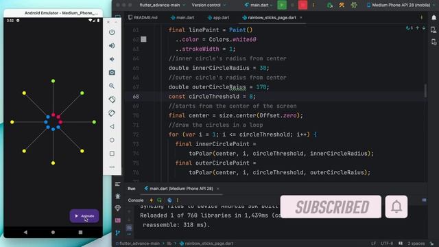 Flutter Rainbow Animation | Code Given смотреть онлайн