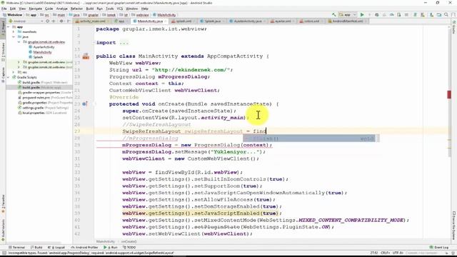 Android Webview Uygulaması-Swipe Refresh Layout - Sayfa Yenilenmesi Part 4 смотреть онлайн