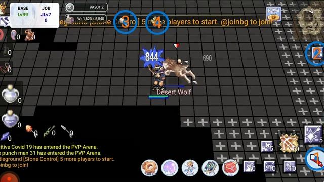 Ragnarok With AutoClicker
