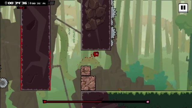 Super Meat boy Forever - Gameplay Walkthrough Part 1 - Chipper Grove (iOS, Android) смотреть онлайн