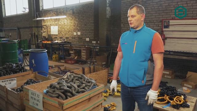 Как производят цепной строп | ЦКИ смотреть онлайн