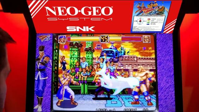 World Heroes 2 Jet Arcade Cabinet MAME Gameplay w/ Hypermarquee смотреть онлайн