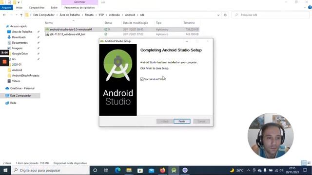 2 - Instalação do Android SDK смотреть онлайн