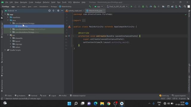 Android development - 1 using Android studio смотреть онлайн