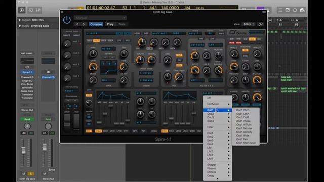 Flume's "Depth Charge" Synth in Spire смотреть онлайн