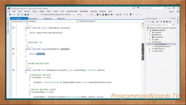 Xamarin Examples S1E4 : GridView - Images,Text and ItemClick смотреть онлайн