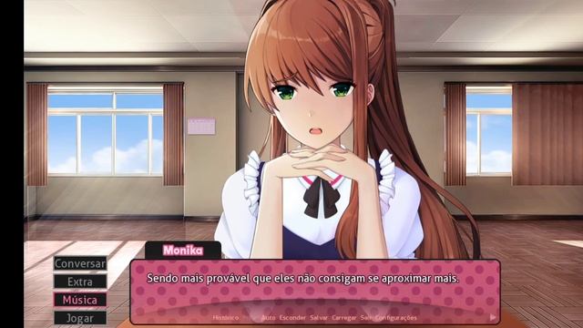 monika fala sobre estamos juntos a uma semana :) *monika after story* /fã de ddlc\ смотреть онлайн