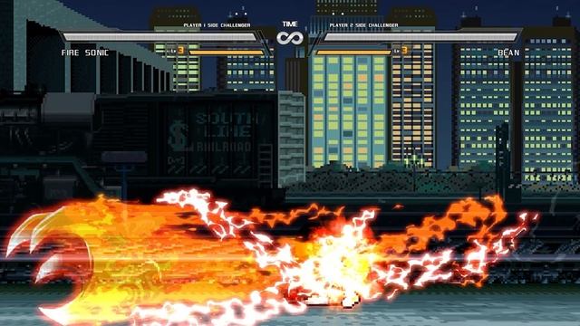 Sonic Fire JUS By Luan360 - MUGEN JUS CHAR