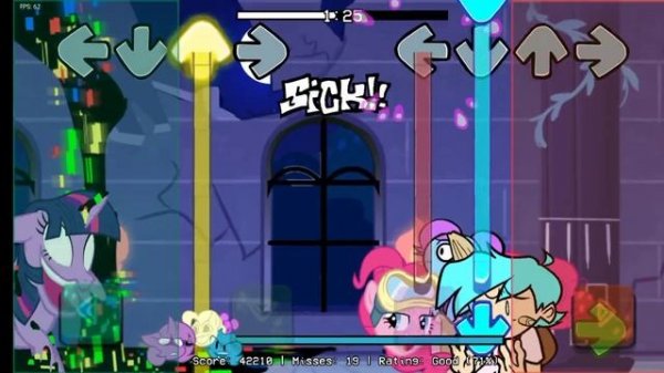 fnf twilight sparkle mod android (dusk till dawn)