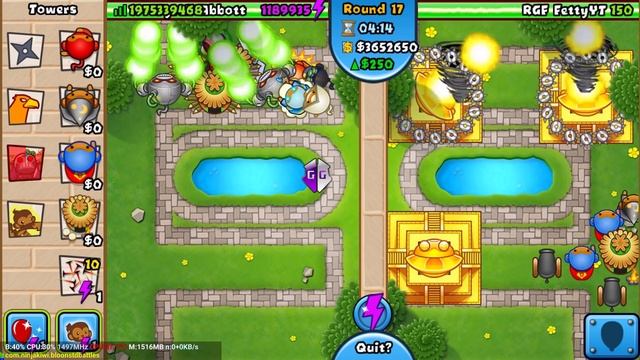 Bloons TD Battles 3.3.3 | Round Hack With RGF Fetty смотреть онлайн