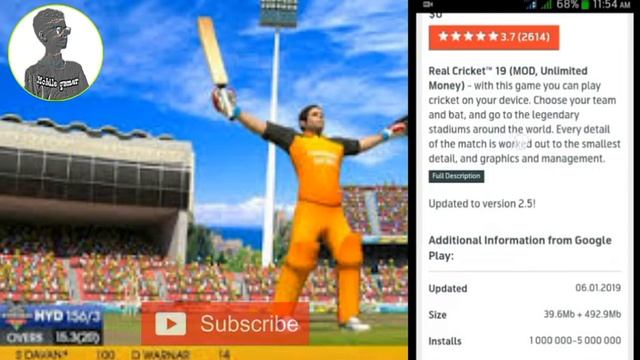 Real cricket 1 9 mod apk download. With dricet download link. смотреть онлайн