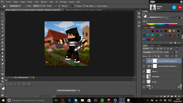 Minecraft Speed Art N°19 / MrMini / GFX GRATUIT / смотреть онлайн