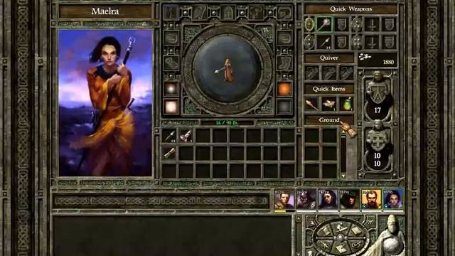 Icewind Dale II Playthrough - Part 4 - The Town of Targos смотреть онлайн