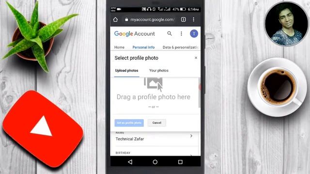 How to Change YouTube Profile Picture on Android 2020 | Youtube Profile Image смотреть онлайн